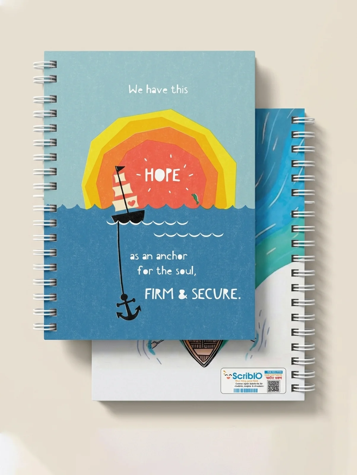 Anchor of Hope ⚓ Hope Anchor Inspirational Notebook thumbnail 3