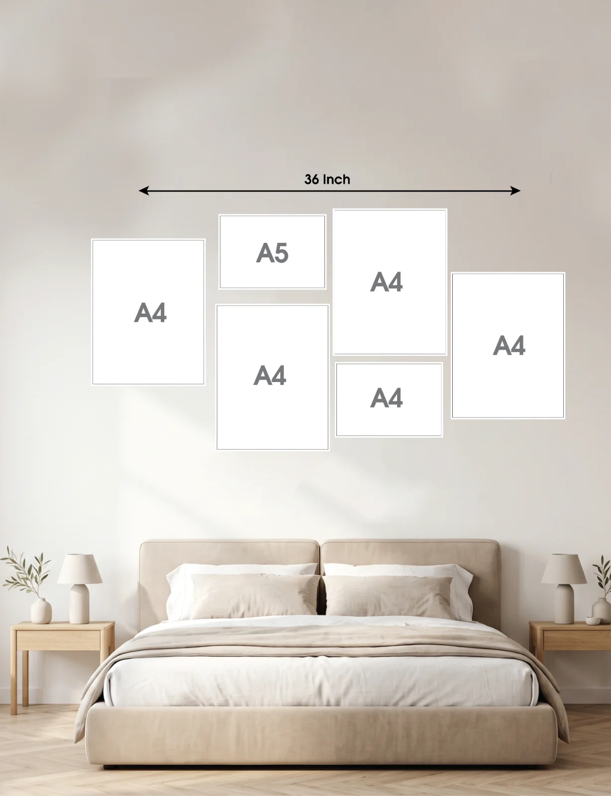 Personalized PVC Wall Decor Set – 6 Custom Printed Wall Pieces thumbnail 4