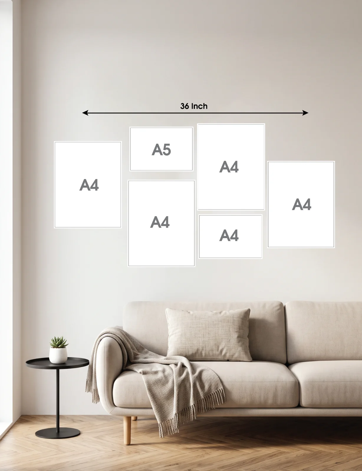 Personalized PVC Wall Decor Set – 6 Custom Printed Wall Pieces thumbnail 5