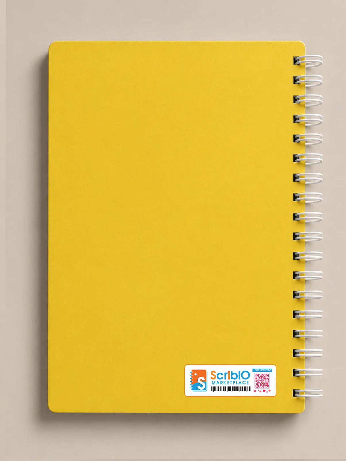 Miffy Reading Spiral Notebook – Cute Yellow thumbnail 2
