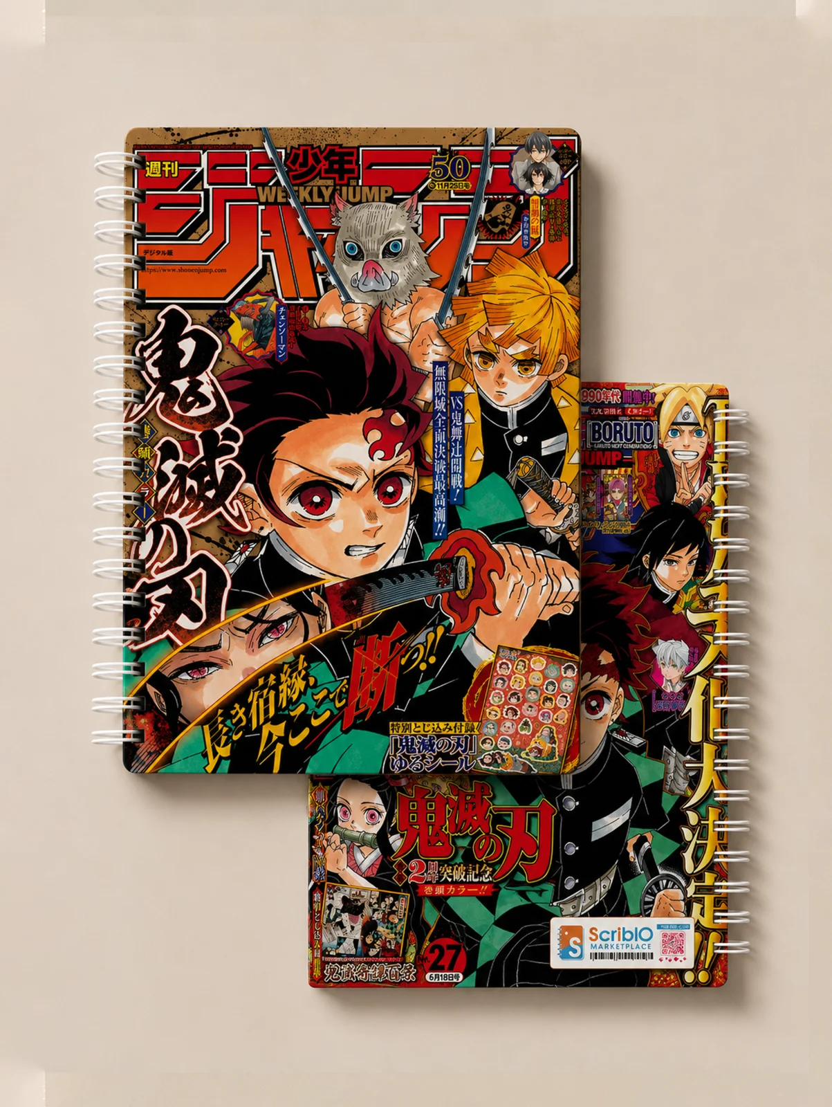 Demon Slayer Anime Spiral Notebook – Action Manga thumbnail 3